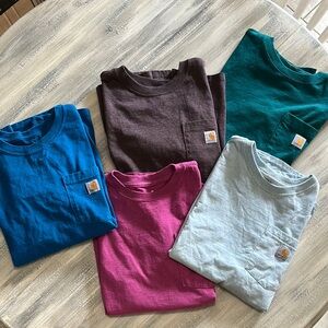 Carhartt Assorted Color Pocket T-Shirts